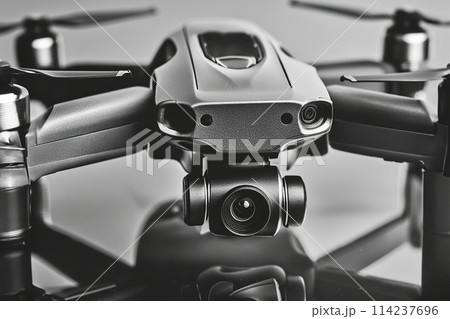 ドローンのアップ画像 ドローンのアップ画像 114237696
