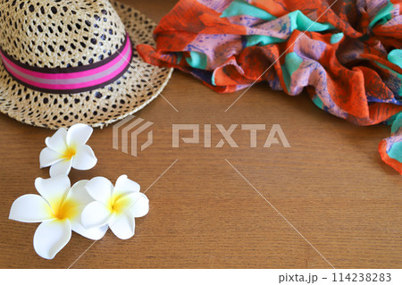 プルメリア 夏イメージ プルメリア 夏イメージ 114238283