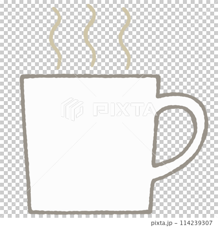 シンプルなカップのイラスト 114239307