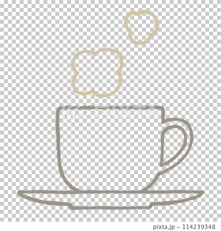 簡單的杯子插畫 114239348