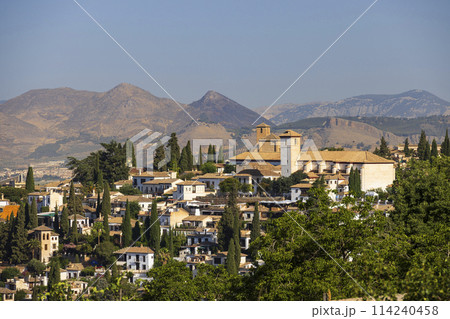 Alhambra, Generalife and Albayzin (Generalife y Albaicin de Granada), UNESCO site, Granada, Andalusia, Spain Alhambra, Generalife and Albayzin (Generalife y Albaicin de Granada), UNESCO site, Granada, Andalusia, Spain 114240458