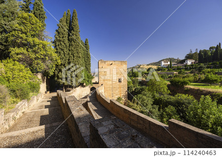 Alhambra, Generalife and Albayzin (Generalife y Albaicin de Granada), UNESCO site, Granada, Andalusia, Spain Alhambra, Generalife and Albayzin (Generalife y Albaicin de Granada), UNESCO site, Granada, Andalusia, Spain 114240463