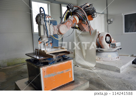 Robotic stone milling machine 114241588