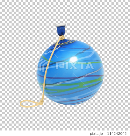 Realistic illustration of a yo-yo 114242043