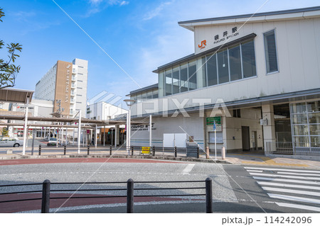 JR袋井駅北口周辺の街並み(静岡県) JR袋井駅北口周辺の街並み(静岡県) 114242096