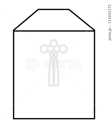 骨壺のイラスト 114242172