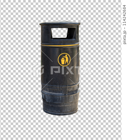 A rubbish bin 114242684