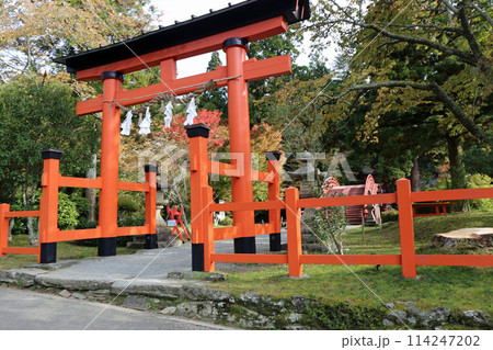 秋の丹生都比売神社 114247202