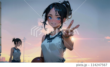 女子バスケ部 114247567