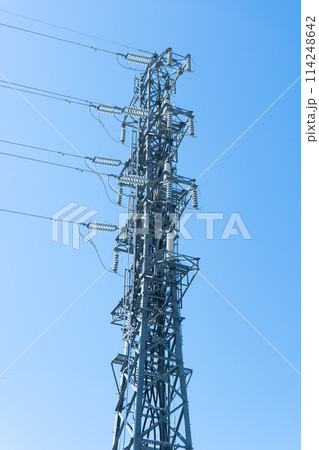 送電線鉄塔の終点・終端 114248642