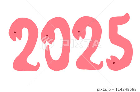 巳年のかわいいイラスト 114248668