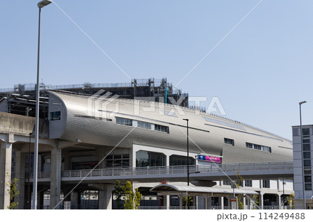 TX柏たなか駅の西側<2024年4月> TX柏たなか駅の西側<2024年4月> 114249488