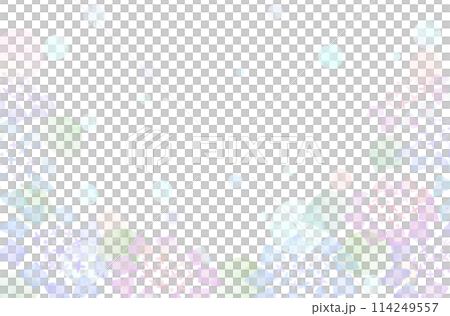 Hydrangea watercolor background horizontal 114249557