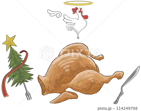 ローストチキン 114249708
