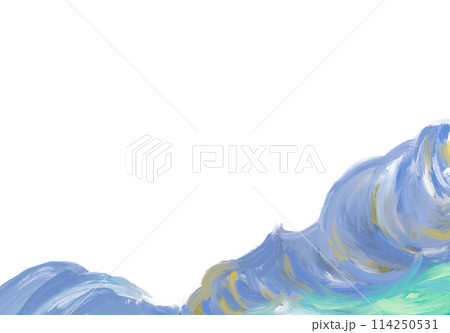 Vincent van gogh style wheat field cloud sky oil painting element windy artistic landscape art Vincent van gogh style wheat field cloud sky oil painting element windy artistic landscape art 114250531