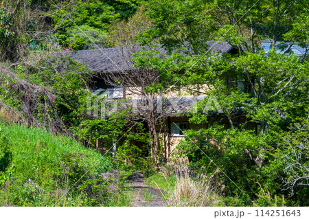 日本の岡山県美咲町の古くてとても美しい建物 114251643