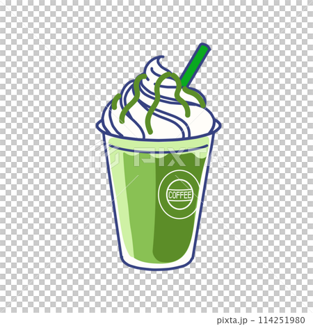 フラペチーノ、飲み物 114251980