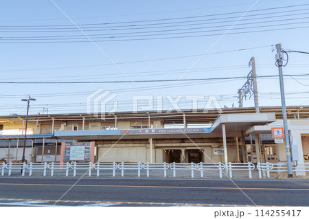 駅前風景　弁天島駅 114255417