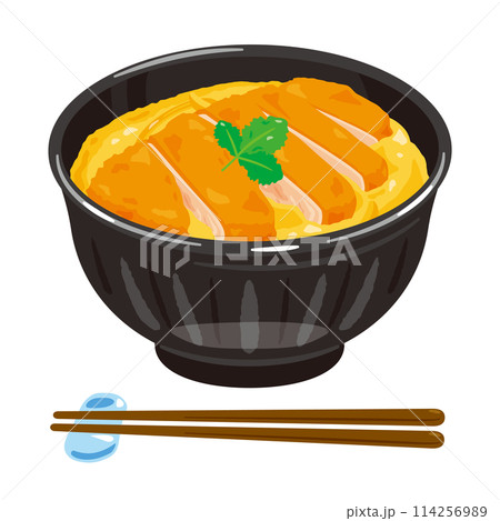 カツ丼 114256989