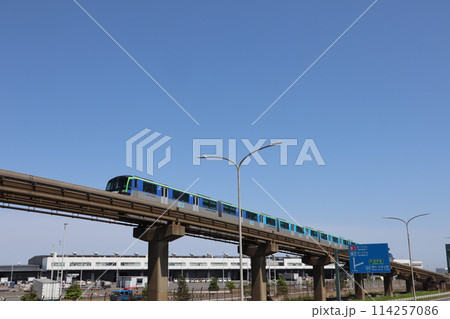 東京モノレール　羽田空港第3ターミナル駅－新整備場駅間 114257086