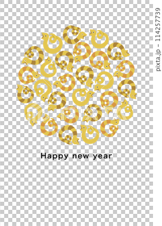 2025 蛇年新年賀卡模板 114257739