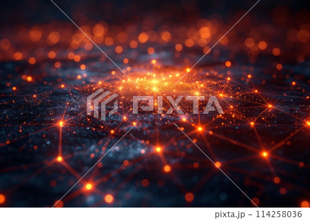 Networked Particles on a Digital Landscape 114258036