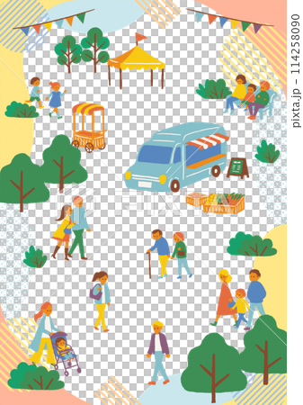 人們來到馬爾凱 114258090