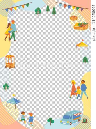 People at the Marché People at the Marché 114258095