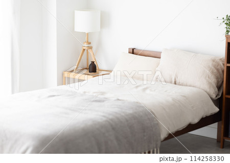 寝室 ベッド(人物なし) 寝室 ベッド(人物なし) 114258330
