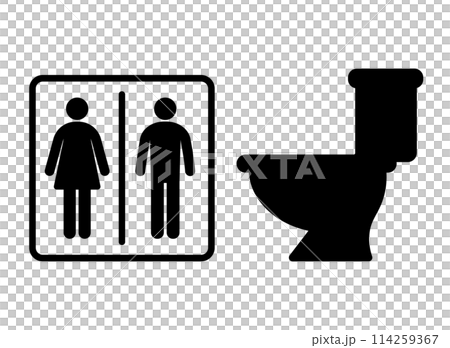 Toilet icon 114259367