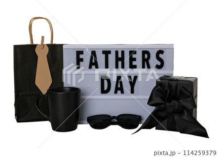 PNG, Father's day lettering on white chalkboard, isolated on white background. PNG, Father's day lettering on white chalkboard, isolated on white background. 114259379