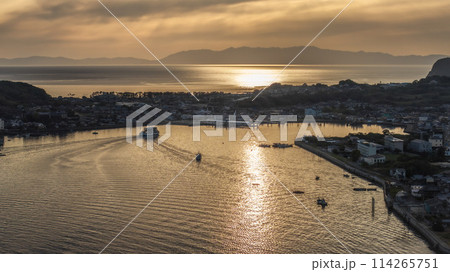 口之津港とフェリー　長崎　　 114265751