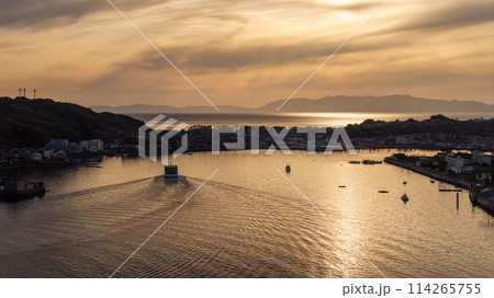 口之津港とフェリー 長崎 口之津港とフェリー 長崎 114265755