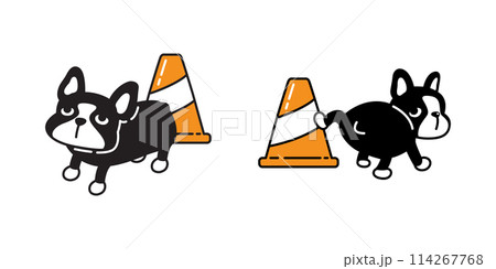 dog vector french bulldog icon traffic cone cartoon character puppy pet toy doodle symbol illustration clip art isolated design dog vector french bulldog icon traffic cone cartoon character puppy pet toy doodle symbol illustration clip art isolated design 114267768