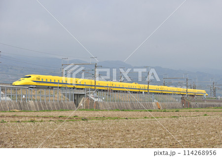 東海道新幹線 三島ー新富士 JR東海 923形0番台 T4編成(東京) ドクターイエロー 東海道新幹線 三島ー新富士 JR東海 923形0番台 T4編成(東京) ドクターイエロー 114268956