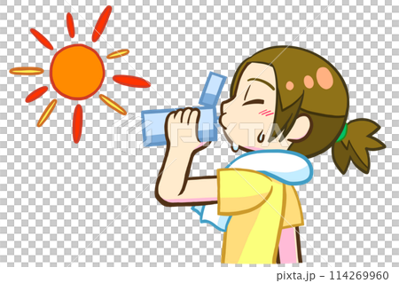 一個提供保濕的女孩 一個提供保濕的女孩 114269960