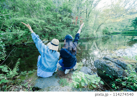 美しい忍野八海 114274540