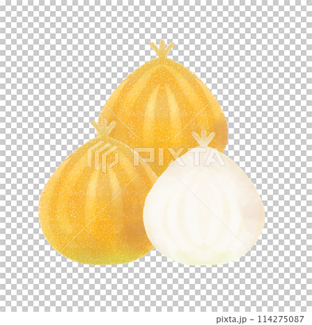 可愛的洋蔥的插圖 可愛的洋蔥的插圖 114275087