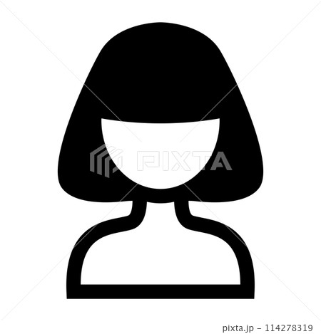 Woman hairstyle icon vector illustration graphic design Woman hairstyle icon vector illustration graphic design 114278319
