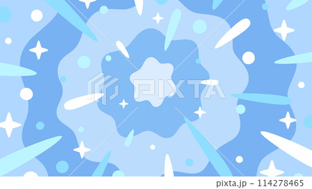 ワープのイメージの背景イラスト_16:9 114278465