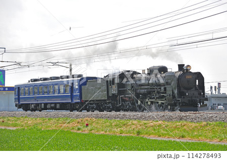 上越線 八木原―渋川 JR東日本 C61-20+スハフ12-161(高崎) 試運転 上越線 八木原―渋川 JR東日本 C61-20+スハフ12-161(高崎) 試運転 114278493