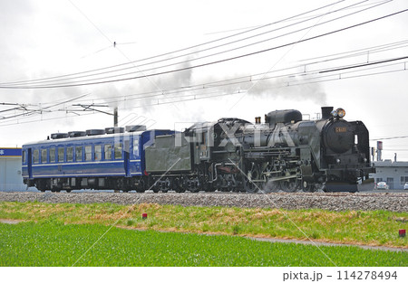 上越線 八木原―渋川 JR東日本 C61-20+スハフ12-161(高崎) 試運転 上越線 八木原―渋川 JR東日本 C61-20+スハフ12-161(高崎) 試運転 114278494