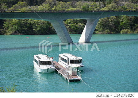 八ッ場あがつま湖の観光船 八ッ場あがつま湖の観光船 114279820