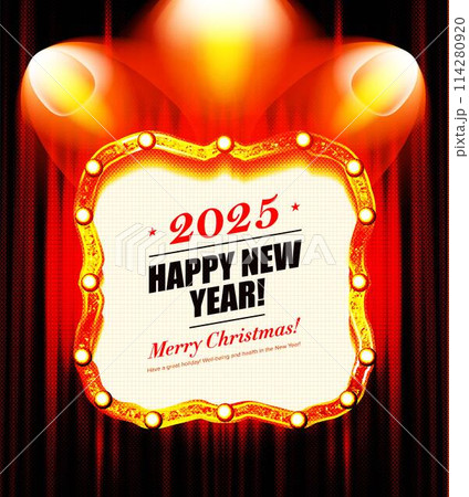 Happy new year 2025 billboard Happy new year 2025 billboard 114280920