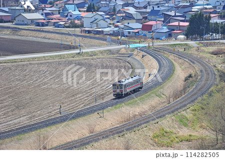 石北本線　西留辺蘂ー金華　JR北海道　キハ54-529（旭川） 114282505