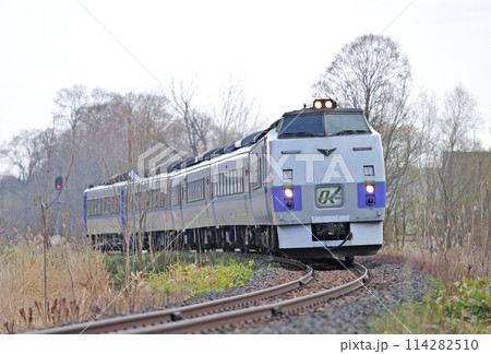 石北本線　網走ー呼人　JR北海道　キハ183系（苗穂）　オホーツク 114282510