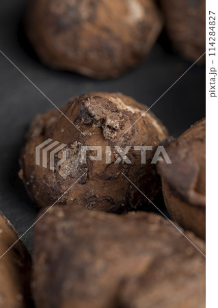 sweet chocolates with natural cocoa and cocoa butter sweet chocolates with natural cocoa and cocoa butter 114284827