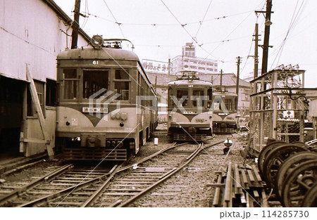 昭和44年 廃止間近の玉電 東急玉川線 東京都 大橋車庫 記録写真 昭和44年 廃止間近の玉電 東急玉川線 東京都 大橋車庫 記録写真 114285730