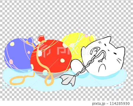 水氣球釣魚貓 水氣球釣魚貓 114285930