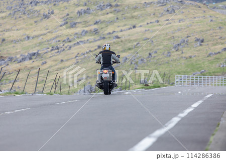 バイク旅 四国カルスト バイク旅 四国カルスト 114286386